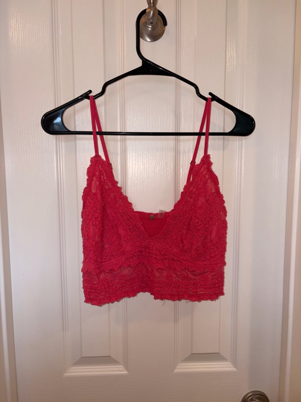 Pink Bralette Tank Top